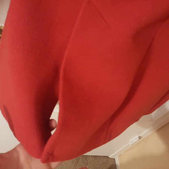 Girls Red coat size XS - Picture 4 of 5